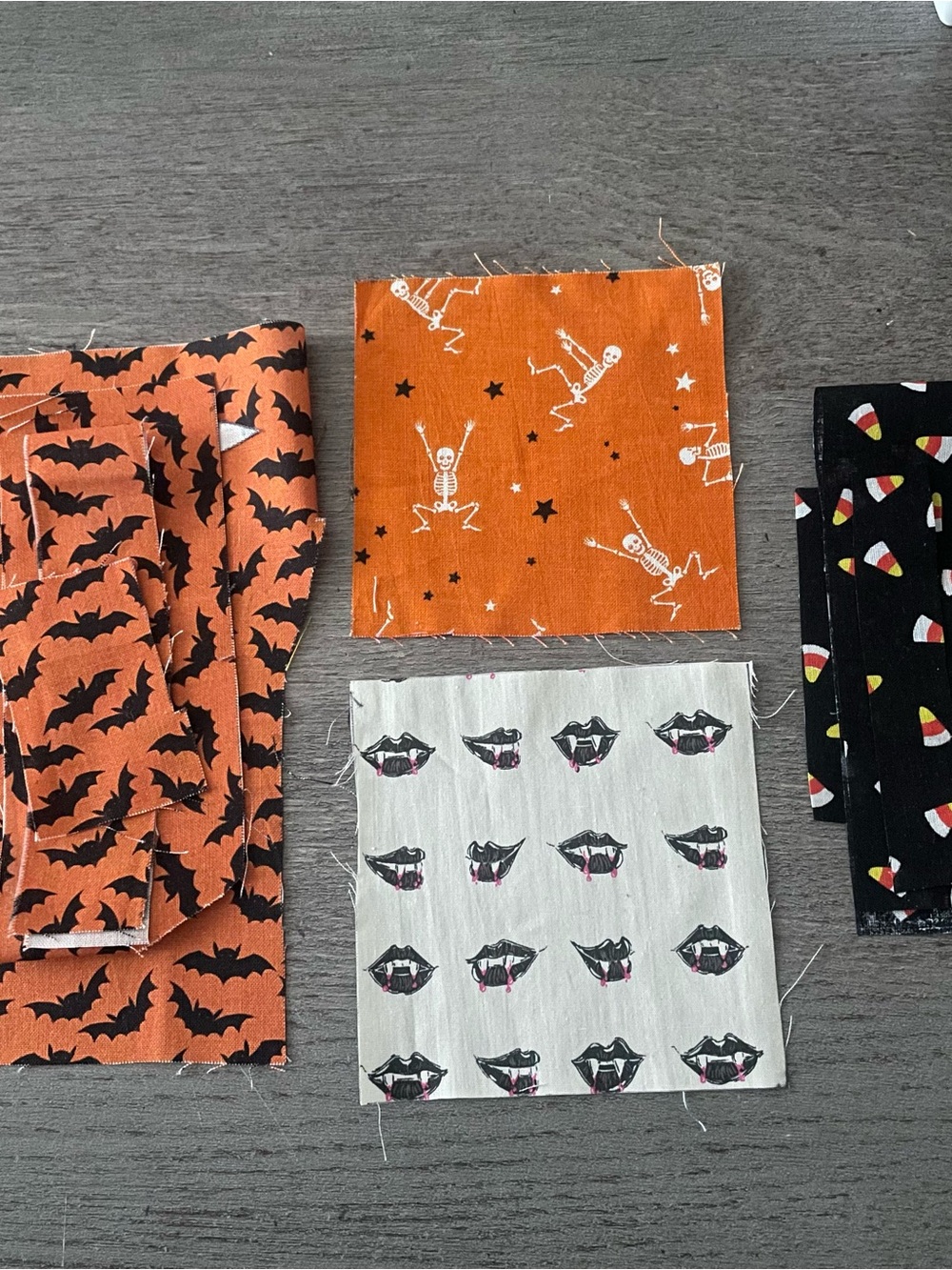 Halloween Scrap Fabric Bundle